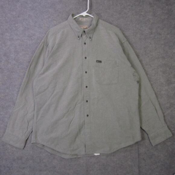 Woolrich Other - Vintage Woolrich Shirt Mens XL Green Sportsman Chamois Made USA Rugged 90s
